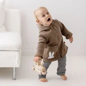 Bluzy dla chłopców - Bluza królik JASNY BRĄZ - miniaturka - grafika 1