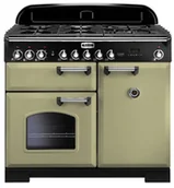 Kuchenki gazowo-elektryczne - Falcon Classic Deluxe 100 Oliwkowy chrom - miniaturka - grafika 1