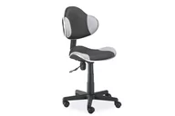 Fotele i krzesła biurowe - Krzesło obrotowe KONSIMO Lidris, czarno-szary, 48x49x43 cm - miniaturka - grafika 1