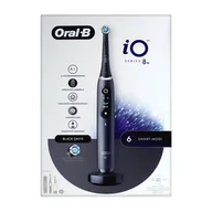 Szczoteczki elektryczne - Oral-B iO 8N Black Onyx magnetyczna z etui i 2 końcówki - miniaturka - grafika 1