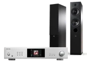 Zestawy stereo - Rotel S14 (srebrny) + Tesi 5 (czarny) - miniaturka - grafika 1