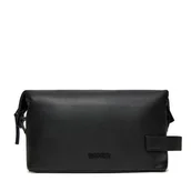 Kosmetyczki, organizery i kuferki - Kosmetyczka Calvin Klein Minimal Focus Washbag K50K512079 Czarny - miniaturka - grafika 1
