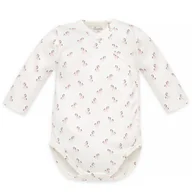 Body dla niemowląt - Pinokio Body kopertowe ecru w kucyki Lovely Day 62 - miniaturka - grafika 1