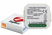 Bezpieczniki elektryczne - Przekaźnik Dopuszkowy 1ob ZigBee TUYA Działa bez N - miniaturka - grafika 1