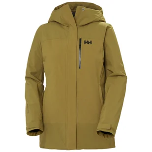 Helly Hansen Snowplay Long Ins, kurtka narciarska, damskie, lynx - Kurtki narciarskie - miniaturka - grafika 1