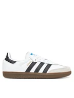 Buty dla dziewczynek - adidas Sneakersy Samba OG IE3675 Biały - miniaturka - grafika 1