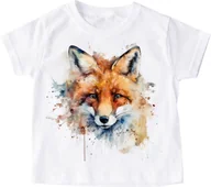 Koszulki dla chłopców - Koszulka dla chłopca z lisem - miniaturka - grafika 1