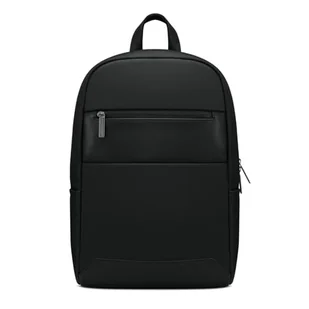 thinkplus Plecak na laptopa 39.6 cm (B500) – wyściełana torba na tablet i komputer o pojemności 15 l z zamkiem błyskawicznym YKK – minimalistyczny, elegancki, wodoodporny plecak, czarny - Torby na laptopy - miniaturka - grafika 1