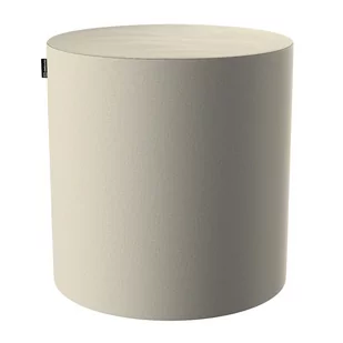 Dekoria Dekoria Puf Barrel jasny popiel 40 wys 40 cm Etna 1224-705-90 - Pufy i podnóżki - miniaturka - grafika 1
