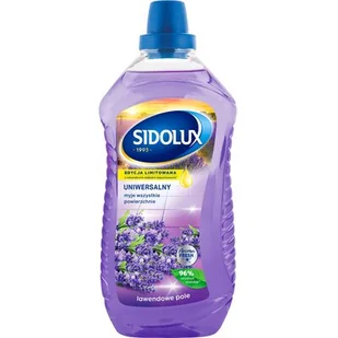 Płyn do mycia SIDOLUX Uniwersalny Lawendowe pole 1000 ml - Środki do podłóg i mebli - miniaturka - grafika 1