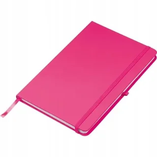 NOTES PLANER NOTATNIK Z GUMKĄ A5 RÓŻOWY 96 KARTEK - Notesy i bloczki - miniaturka - grafika 1