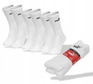 Skarpetki damskie - Skarpety unisex Puma ELEMENTS CREW 3-PACK białe 94711007 - miniaturka - grafika 1
