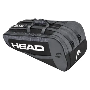 Torba Head CORE SUPERCOMBI X 9 black/ grey/ white - Tenis ziemny - miniaturka - grafika 1