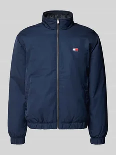 Bomberka o kroju relaxed fit ze stójką - Kurtki męskie - miniaturka - grafika 1