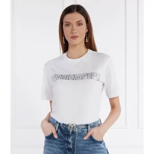 Koszulki i topy damskie - Patrizia Pepe T-shirt | Regular Fit - grafika 1