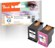 Tusze zamienniki - Peach Patrone HP Nr.305 MultiPack black & color remanufactured - miniaturka - grafika 1