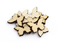 Wielkanoc - PartyShow Drewniane scrapki motylki - 10 szt DD-SCR02 - miniaturka - grafika 1