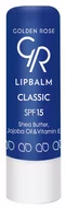 Balsamy do ust - Golden Rose Pomadka ochronna - Lip Balm Classic SPF15 Pomadka ochronna - Lip Balm Classic SPF15 - miniaturka - grafika 1