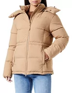 Kurtki damskie - GANT Damska kurtka D2. MID DOWN Jacket, ciepły khaki, M - miniaturka - grafika 1