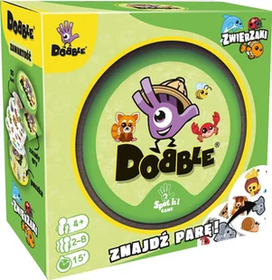 Rebel Gra Dobble Zwierzaki Eco - Gry karciane - miniaturka - grafika 1
