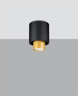 Sollux Lighting lighting Plafon NESI czarny SL.0982 [16719628] - Lampy sufitowe - miniaturka - grafika 1