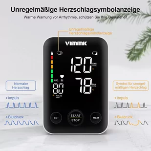 Ciśnieniomierz elektryczny VIMMK C04 - AGD OUTLET - miniaturka - grafika 4