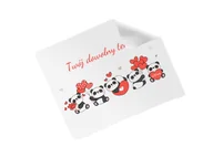 Akcesoria do okularów - Ściereczka personalizowana do okularów na Walentynki - 1 szt. - miniaturka - grafika 1