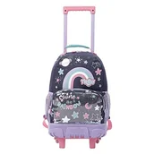 Plecaki - TOTTO MORRAL Rue BOMPER SHAINY M Plecak na kółkach, Młodzież Unisex, Wielobarwny (Wielobarwny), Rozmiar Uniwersalny - miniaturka - grafika 1