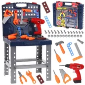 Zabawy w naśladowanie dorosłych - Zabawka edukacyjna Warsztat w walizce - miniaturka - grafika 1