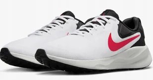 Nike Buty Męskie Sportowe Revolution 7 Białe 41 Eu - Buty sportowe męskie - miniaturka - grafika 1