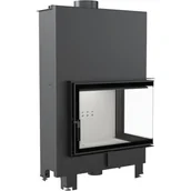 Kominki wolnostojące - Kratki.pl Marek Bal Kominek z płaszczem wodnym MBA Prawy 17 kW  200 MBA/PW/17/P/BS/W - miniaturka - grafika 1