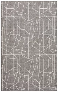 Weltom Dywan DRAFT szary 160 x 220 cm - Dywany - miniaturka - grafika 1