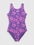 Stroje kąpielowe - 4F Kostium kąpielowy jednoczęściowy dziewczęcy - fioletowy 158/164 (12-14 lat) - miniaturka - grafika 1