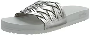 flip*flop sandały damskie pool braid, Lt Grey Silver, 36 EU - Sandały damskie - miniaturka - grafika 1
