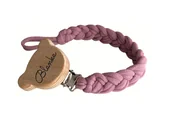 Akcesoria do smoczków - Zawieszka do smoczka pleciona imię personalizacja kolory - miniaturka - grafika 1