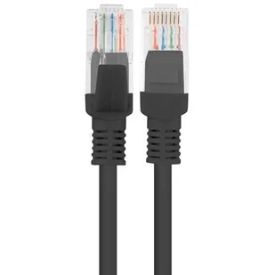 LANBERG PATCHCORD KAT.5E 30M CZARNY FLUKE PASSED PCU5-10CC-3000-BK - Kable miedziane - miniaturka - grafika 1