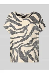 T-shirt o luźnym kroju z czystej bawełny - Tom Tailor - Koszulki i topy damskie - miniaturka - grafika 1