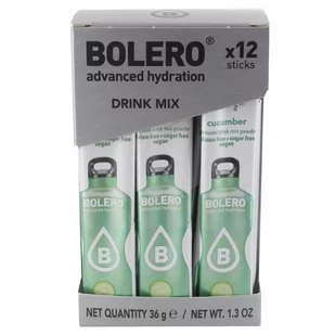 Bolero Box Sticks Cucumber 3G (12Szt.) - Zdrowa żywność - miniaturka - grafika 1