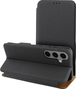 Kabura FOLIO Side Magnet do XIAOMI REDMI NOTE 14 5G szary - Etui i futerały do telefonów - miniaturka - grafika 1