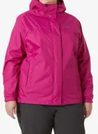 Kurtki damskie - Kurtka przeciwdeszczowa damska Helly Hansen Loke Plus Jacket - magenta 2.0 - miniaturka - grafika 1