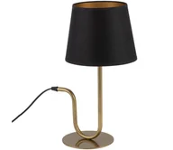 Lampy stojące - Lampa stołowa VOLUTTO 1xE27/60W/230V czarne/miedź - miniaturka - grafika 1