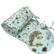 Ochraniacze do łóżeczka - OCHRANIACZ 180X30 DO ŁÓŻECZKA DLA DZIECI NIEMOWLĄT Kerstin - miniaturka - grafika 1