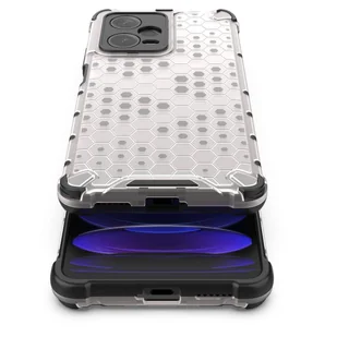 Honeycomb etui do Xiaomi Redmi Note 12 Pro+ pancerny hybrydowy pokrowiec niebieskie - Etui i futerały do telefonów - miniaturka - grafika 11