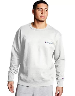 Champion Bluza męska Powerblend, Biały mały skrypt, XL - Bluzy męskie - miniaturka - grafika 1