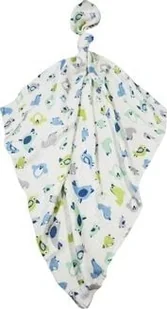 Texpol PIELUSZKA 120X120 170G PTASZKI NIEBIESKI GAT.1 BAMBUS TEX000039 - Koce i narzuty dla dzieci - miniaturka - grafika 1