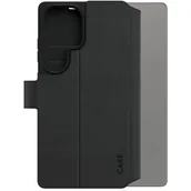 Etui i futerały do telefonów - Etui PANZERGLASS Care Feature Wallet Kickstand do Samsung Galaxy S25 Ultra Czarny - miniaturka - grafika 1