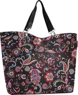 Torby i wózki na zakupy - Torba Shopper Paisley Black XL - miniaturka - grafika 1
