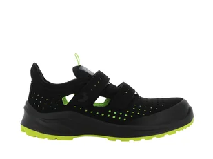 THE ULTRA BREATHABLE VEGAN SAFETY SANDAL SAFETY JOGGER MODULO S1PS SANDAL, S1 PS, ESD, FO, SR, SC, CZARNY - Obuwie robocze - miniaturka - grafika 1