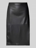 Spódnice - Spódnica ołówkowa o dopasowanym kroju z bocznym rozcięciem model ‘OLINE’ - miniaturka - grafika 1