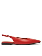 Sandały damskie - Vagabond Shoemakers Sandały Delia 5907-201-48 Czerwony - miniaturka - grafika 1
